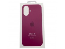 Чехол-накладка ORG Silicone Case SafeMag с анимацией для "Apple iPhone 16" (fuchsia) (236701)