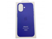 Чехол-накладка ORG Silicone Case SafeMag с анимацией для "Apple iPhone 16" (ultramarine) (236698)