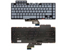 Клавиатура Asus ROG Zephyrus M GU502GU голубая (поклавишная настройка)
