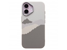 Чехол-накладка Luxo Creative PC  для "Apple iPhone 16" (125) (gray) (235584)
