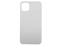 Чехол iPhone 13 Silicone Case (c Лого) №09 Белый