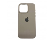 Чехол iPhone 13 Silicone Case (c Лого) №10 Серый