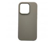 Чехол iPhone 14 Pro Max Silicone Case (c Лого) №23 Галька