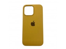 Чехол iPhone 15 Pro Max Silicone Case (c Лого) №28 Золото