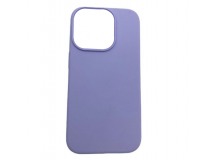 Чехол iPhone 15 Pro Max Silicone Case (c Лого) №47 Элегантный Фиолетовый