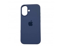 Чехол iPhone 16 Silicone Case (c Лого) №50 Лаванда