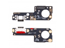 Шлейф для Xiaomi Redmi Note 13 5G (2312DRAABG/2312DRAABI) плата системный разъем/разъем SIM/микрофон