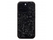 Чехол-накладка - PC071 POSH SHINE для "Apple iPhone 16 Pro" россыпь кристаллов (black) (236539)
