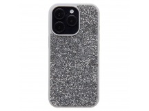 Чехол-накладка - PC071 POSH SHINE для "Apple iPhone 16 Pro" россыпь кристаллов (silver) (236540)