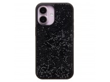 Чехол-накладка - PC071 POSH SHINE для "Apple iPhone 16" россыпь кристаллов (black) (236541)