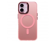 Чехол-накладка - SM025 SafeMag для "Apple iPhone 16" (pink) (235551)