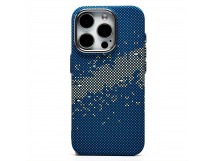 Чехол-накладка Luxo Creative PC  для "Apple iPhone 15 Pro" (135) (blue/green) (235833)