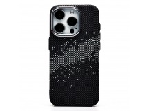 Чехол-накладка Luxo Creative PC  для "Apple iPhone 15 Pro" (136) (black/gray) (235834)