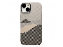 Чехол-накладка Luxo Creative PC  для "Apple iPhone 13/iPhone 14" (125) (gray) (235877)