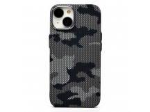 Чехол-накладка Luxo Creative PC  для "Apple iPhone 13/iPhone 14" (126) (black/gray) (235878)