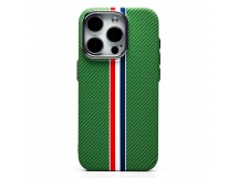 Чехол-накладка Luxo Creative PC  для "Apple iPhone 15 Pro" (131) (green/multicolor) (235857)