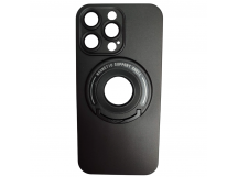 Чехол пластиковый iPhone 15 Pro Max ORION MagSafe выдвижная подставка черный