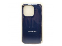 Чехол Silicone Case для iPhone 16 Pro Max синий