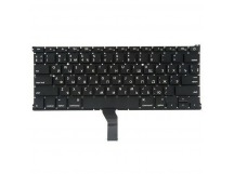 Клавиатура для ноутбука MacBook Air 13" A1369/A1466 (2011-2017, прямой Enter RU) Черный