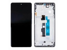 Дисплей для Xiaomi Redmi Note 13 Pro 4G (23117RA68G) модуль с рамкой Черный - OR (SP)