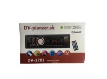 Автомагнитола Pioneeir.ok  LED-1781 1USB/BT/TF/FM/ISO/2RCA