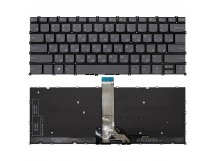 Клавиатура для Lenovo IdeaPad Pro 5 14IMH9 серая с подсветкой