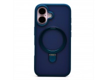 Чехол-накладка - SM088 SafeMag  для "Apple iPhone 16" (dark blue) (236513)