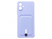 Чехол-накладка - SC304 с картхолдером для "Samsung Galaxy A06" (light violet) (235677)