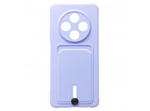 Чехол-накладка - SC304 с картхолдером для "Tecno Spark 30 4G" (light violet) (237639)