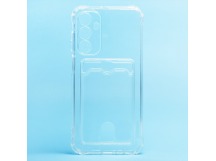 Чехол-накладка - SC276 с картхолдером для "Samsung Galaxy A16 5G" (transparent) (237559)