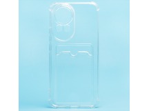 Чехол-накладка - SC276 с картхолдером для "Huawei Nova 13" (transparent) (238479)