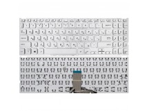 Клавиатура для Asus F509FL серебро