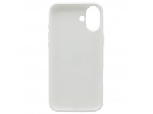 Чехол Silicone Case NEW без лого для Apple iPhone 16 Plus/6.7 (009) белый