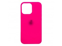 Чехол Silicone Case NEW с лого для Apple iPhone 16 Pro/6.3 (062) розовый