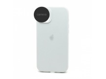 Чехол Silicone Case NEW с лого для Apple iPhone 16/6.1 (009) белый