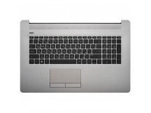 Топ-панель для HP 17-ca серебряная без подсветки (С DVD-приводом)