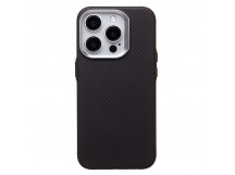 Чехол-накладка - SM028 SafeMag Carbon для "Apple iPhone 16 Pro Max" (black) (236555)