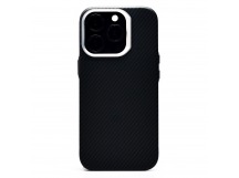 Чехол-накладка - SM028 SafeMag Carbon для "Apple iPhone 16 Pro" (black) (236556)