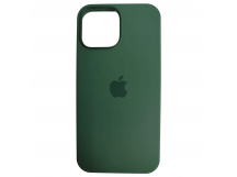 Чехол силиконовый Silicone Case MagSafe ORG iPhone 13 Pro Max темно-зеленый