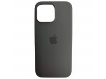 Чехол силиконовый Silicone Case MagSafe ORG iPhone 15 Pro Max графит