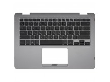Топ-панель для ноутбука Asus Vivоbook Flip TP401MA серая без подсветки
