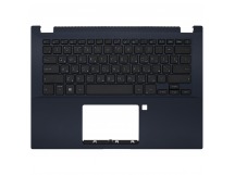 Топ-панель 90NX02P1-R31RU0 Asus синяя (для моделей со сканером отпечатка)