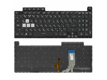Клавиатура Asus ROG Strix G GL731GW черная с RGB-подсветкой (1-зонная)