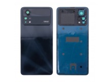 Задняя крышка для Xiaomi Poco X4 Pro 5G (2201116PG) Черный - Премиум