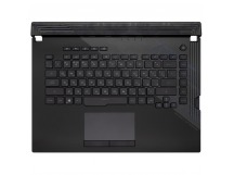 Топ-панель для Asus ROG Strix SCAR 15 G532LWS черная с RGB-подсветкой (поклавишная настройка)