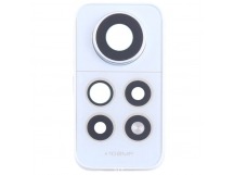 Стекло камеры для Xiaomi Redmi Note 12 Pro 4G (2209116AG) (комплект 2 шт.) Голубой