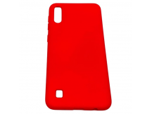 Чехол Samsung A10/M10 (2019) Silicone Case 2.0mm Красный