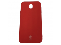 Чехол Samsung J7 (2017)/J730F Siberia MIX красный 