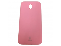 Чехол Samsung J7 (2017)/J730F Siberia MIX розовый Soft touch