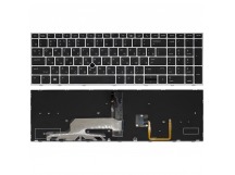 Клавиатура L29635-251 для HP черная с подсветкой